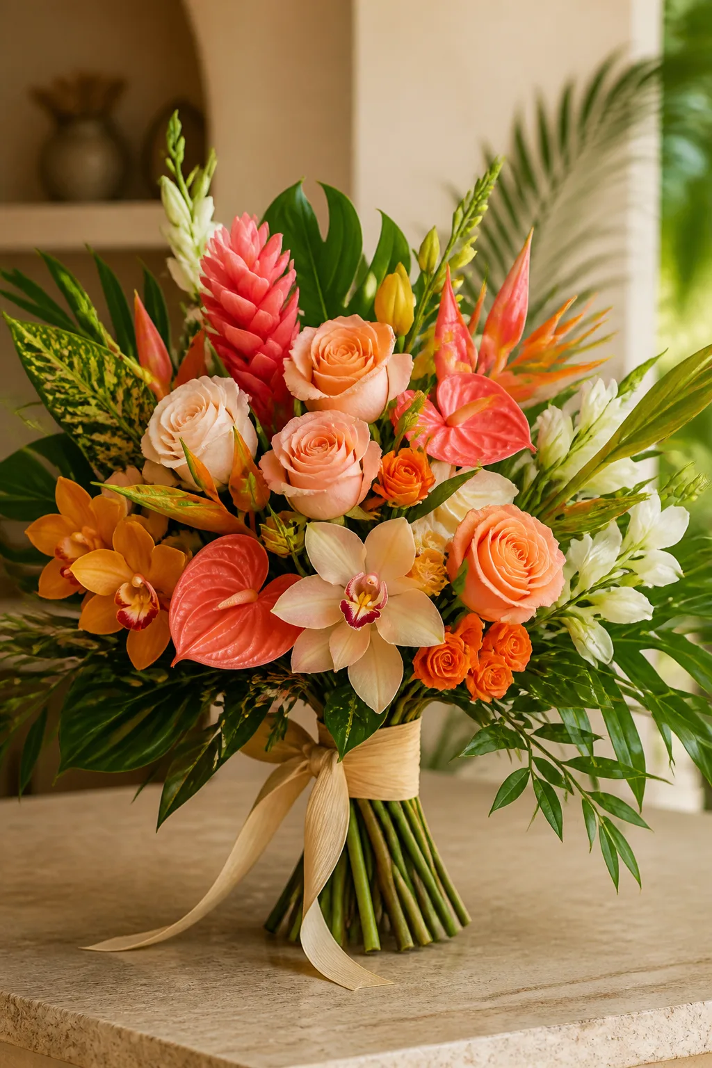Gift flowers in Barbados